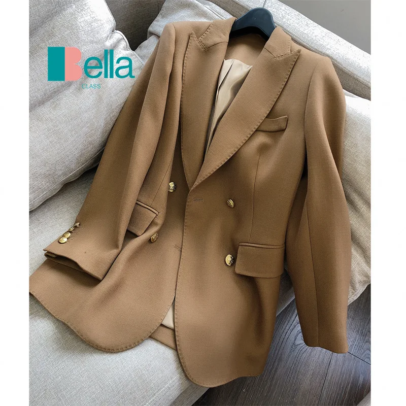 

New Slim Wool Coat 2023 Spring And Autumn Suit For Women Korean Version