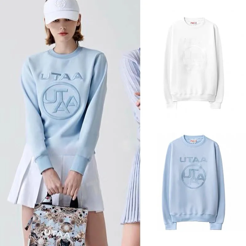 

Round Neck Sweater for Women Autumn and Winter Heavy Weight Cotton New Trend Pullover Fashion Design Casual Women's Top