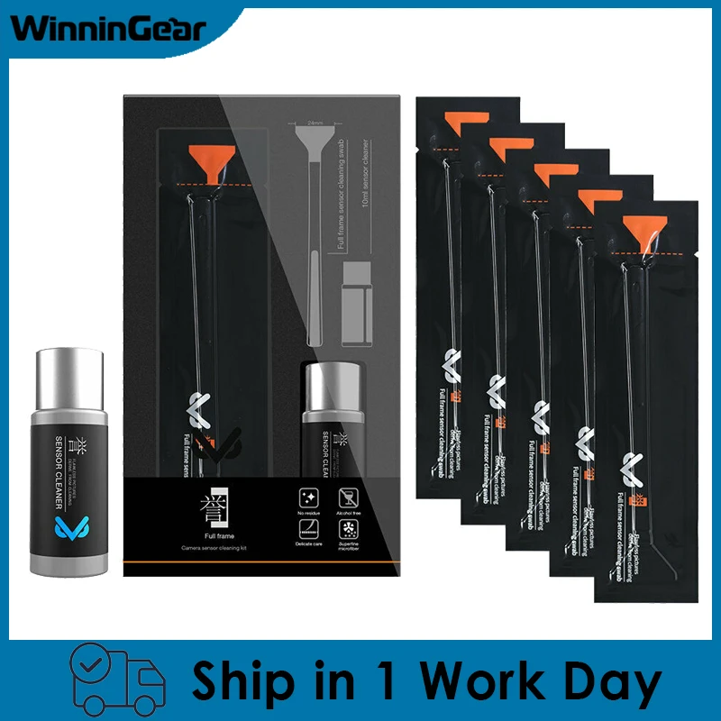 VSGO полный каркас DSLR SLR камера сенсор CCD/CMOS чистящий комплект для цифровой камеры s