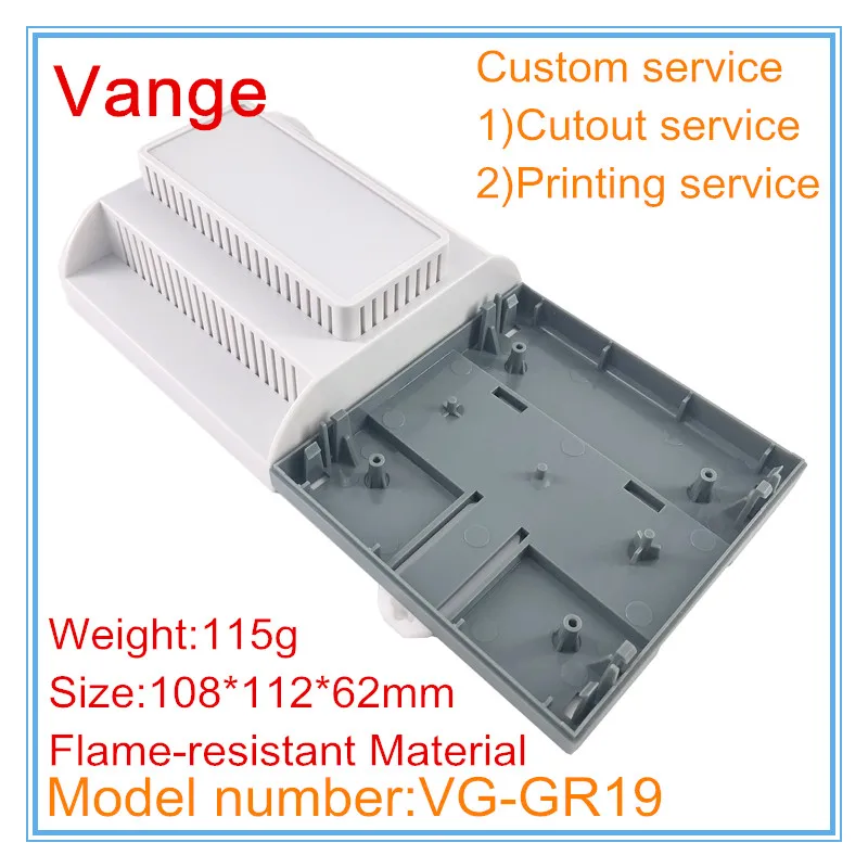 Коробка проекта ПЛК Vange 108*112*62 мм огнестойкий пластиковый корпус для ПК своими
