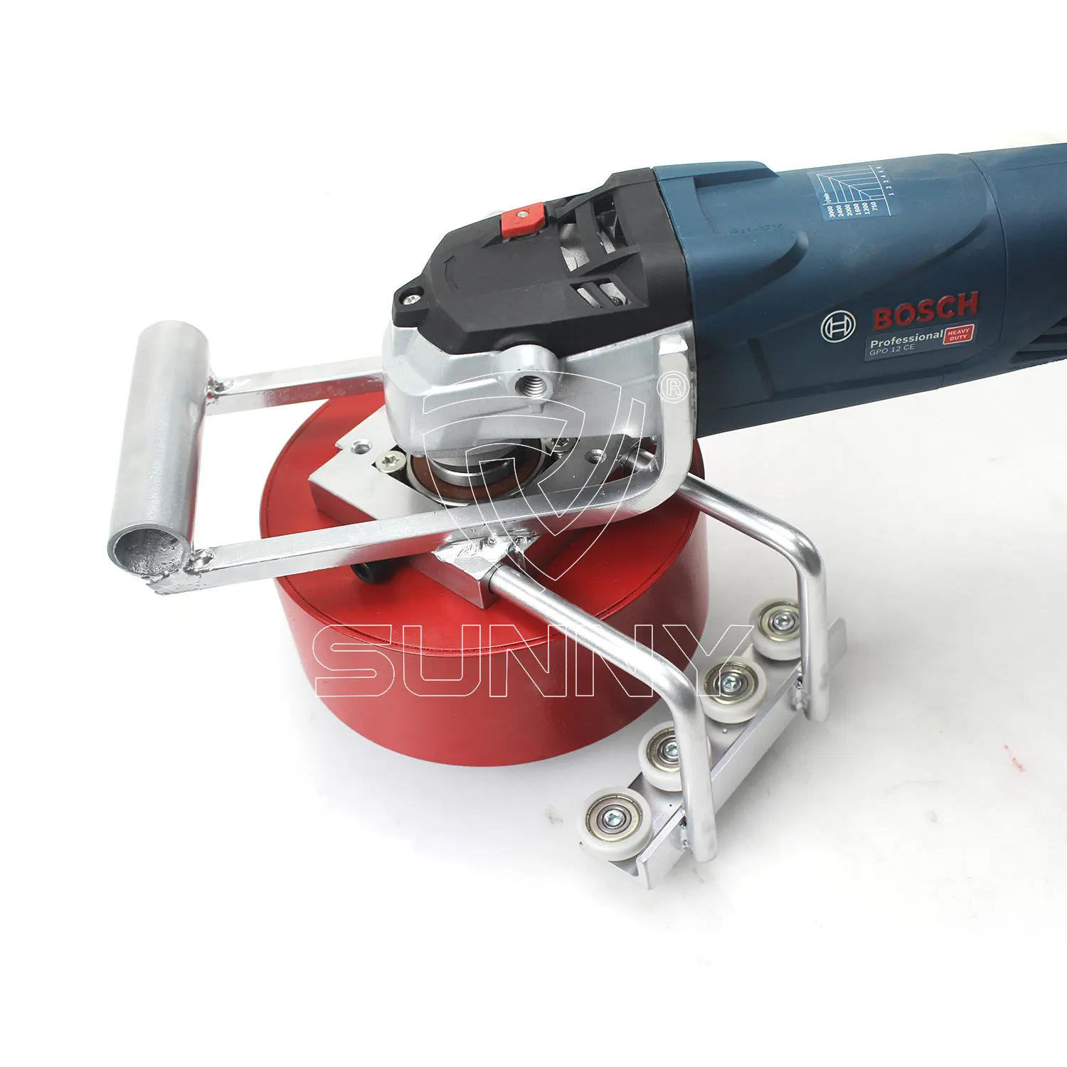 

1200W Bush hammer electric handheld angle grinder with locator
