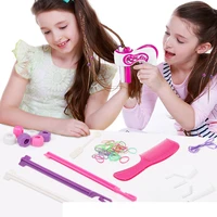 girls electric automatic hair braid diy stylish braiding hairstyle tool twist braider machine weave roller pretend kids toys