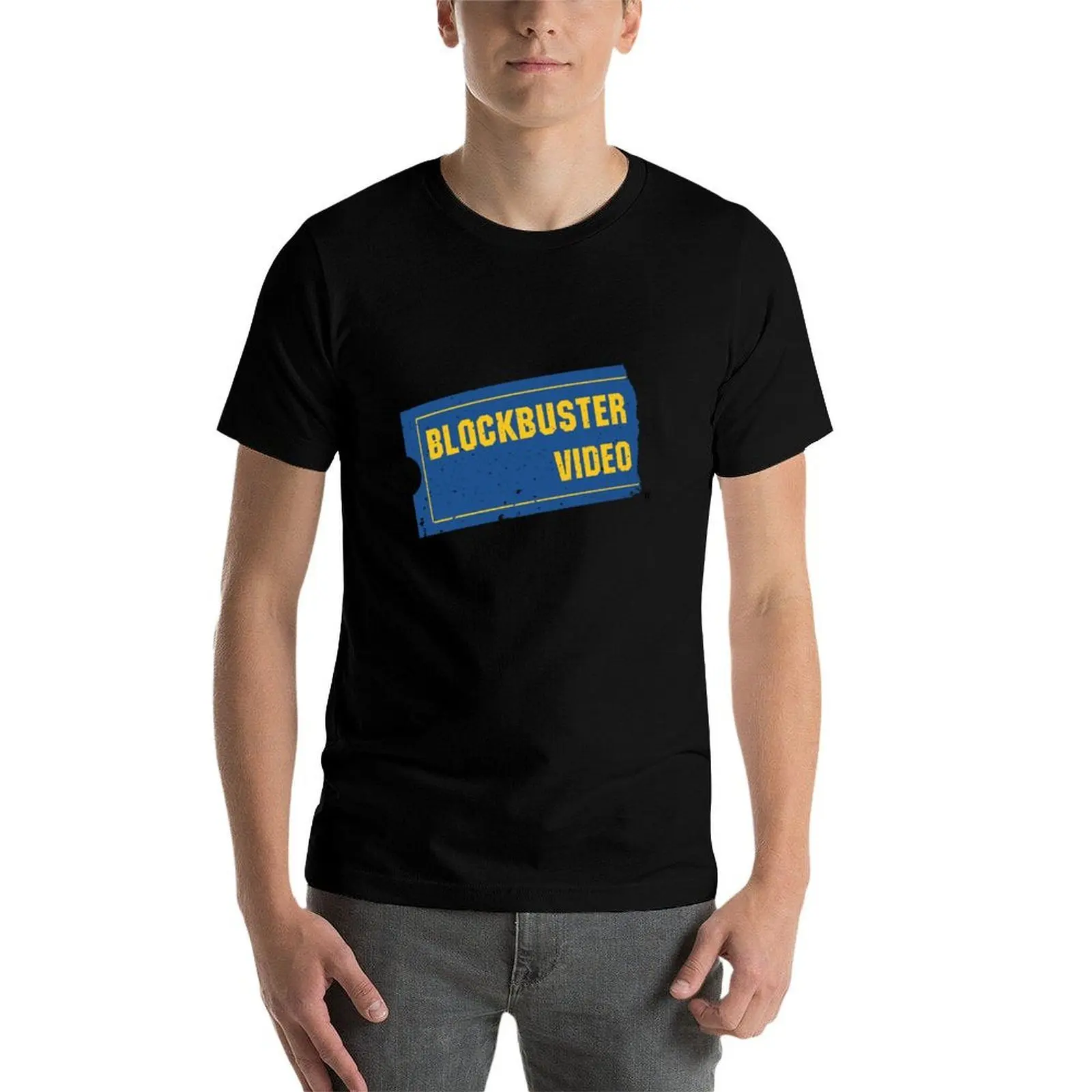 Фото Футболка Blockbuster Video с короткими рукавами, устойчивая к запаху №4