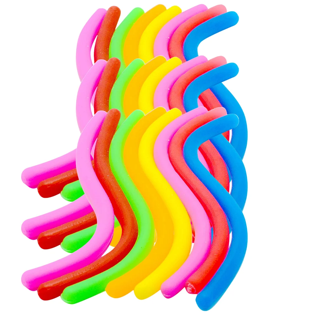 

Toy Toys Stretchy Sensory Noodles String Funny Kids Stress Fidget Novelty Strings Adult Decompression Fidgeting Jelly Stuffers