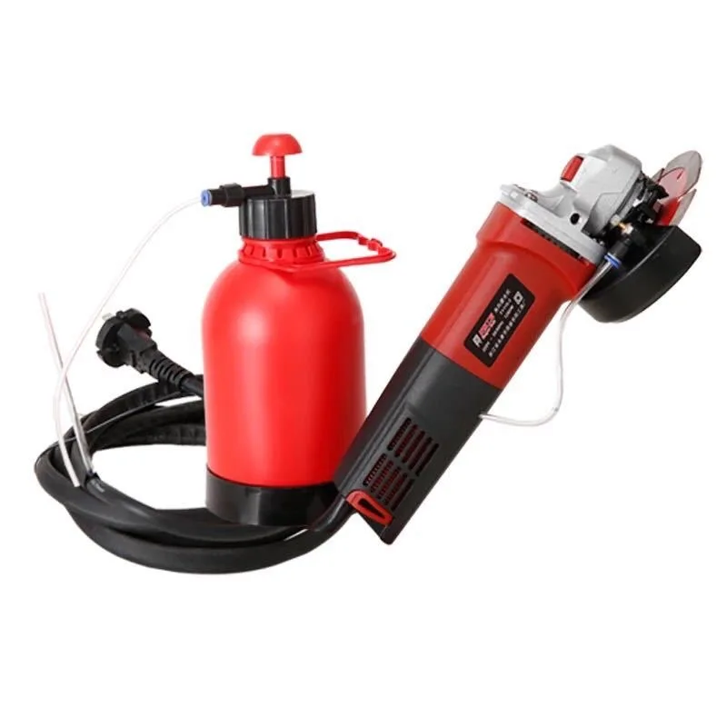 

220V 1200W Electric Wall Slot Machine Angle Grinder Automatic Water Supply Cutting Polishing Machine