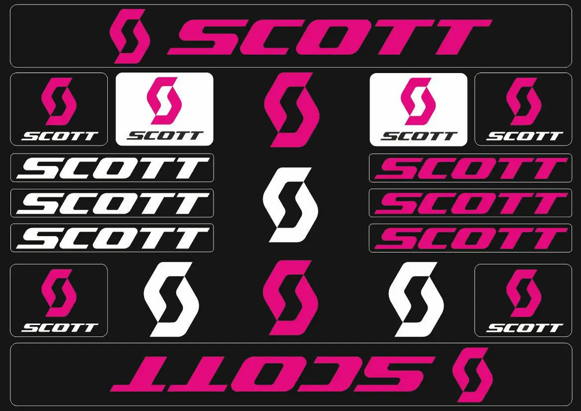 Наклейки на раму велосипеда Скотт наклейки велосипед графический клей набор для