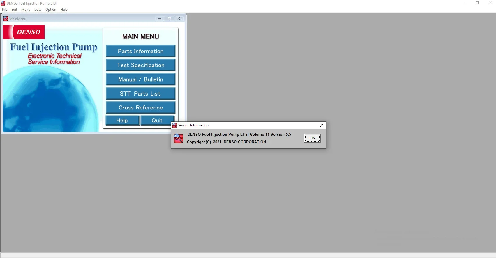 Для топливного насоса Denso ETSI 2022г.