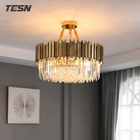 light luxury chandelier post modern minimalist atmosphere home living room crystal lighting restaurant bedroom new 2020