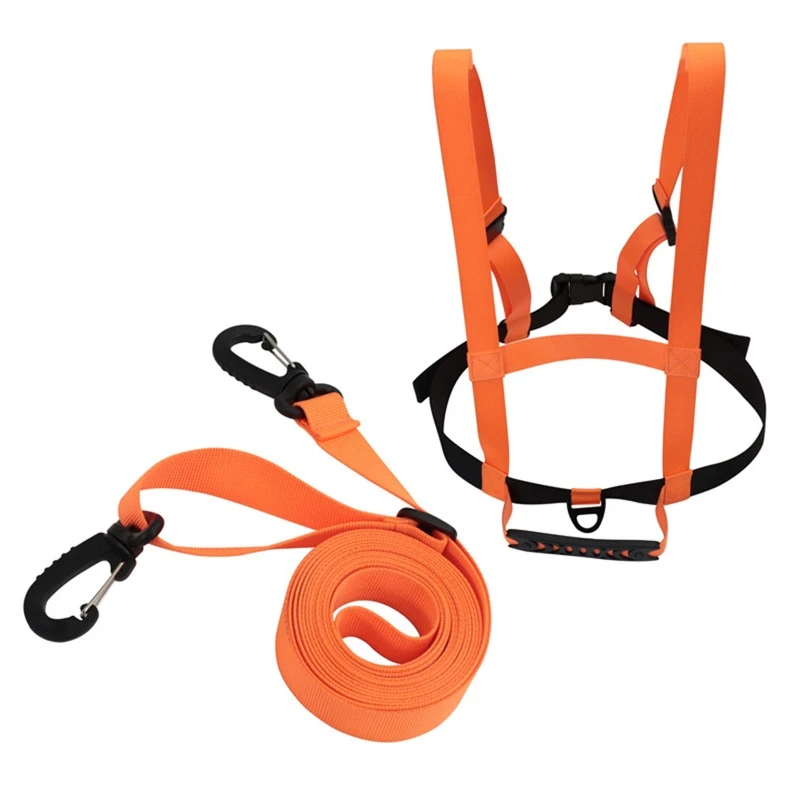 

Детский лыжный ремень, тренировочный ремень для сноуборда, лыжная тяга, веревка, катание на коньках, защитный ремень с ручкой,