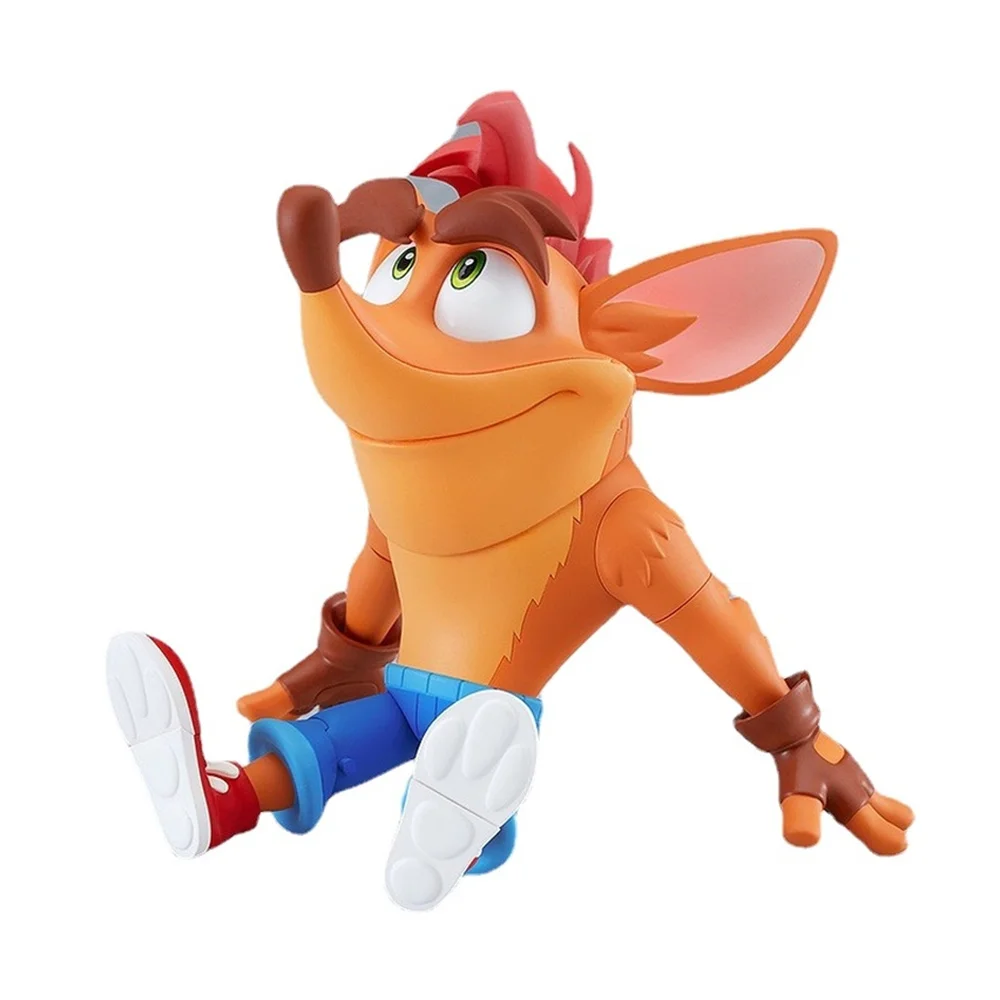 Фигурки героев аниме Хорошая Улыбка Nendoroid аварийная игрушка Bandicoot 4 It's About Time