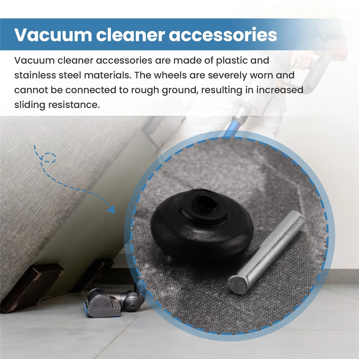 3 оси и ролики моторизованные головки колеса с небольшим валом для замены силовых