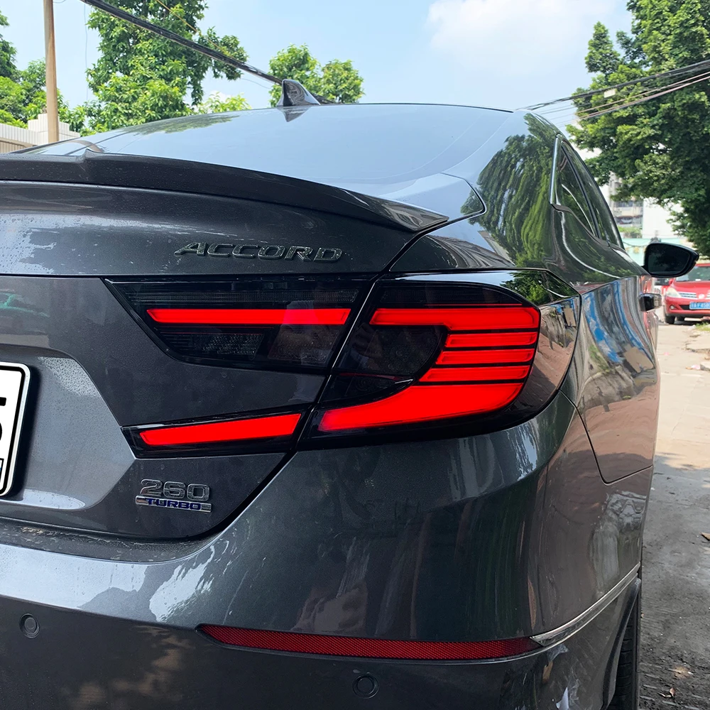 Автомобильные задние фонари в сборе для Honda Accord 2018-2021 светодиодные