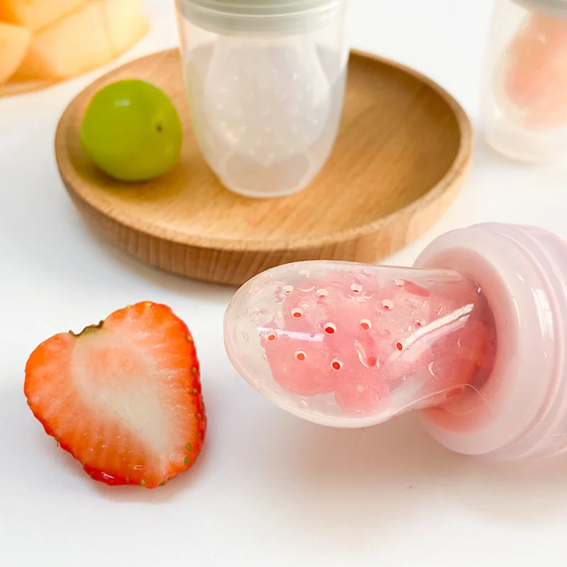 Рисунок 5 - Силиконовая детская кормушка для фруктов с крышкой