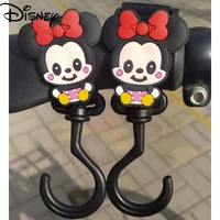 disney cartoon mickey mouse stroller hook baby carriage hook rotating universal multi function hanging buckle electric car hook
