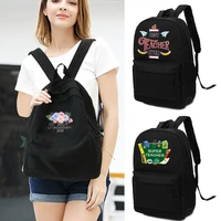 women canvas backpack book bag unisex teens fashion college bag student teacher new portable high capacity organizer school bags
