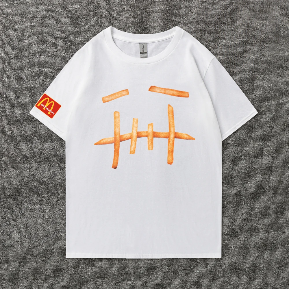 Футболка Мужская/Женская хлопковая с принтом Кактус-Джек |