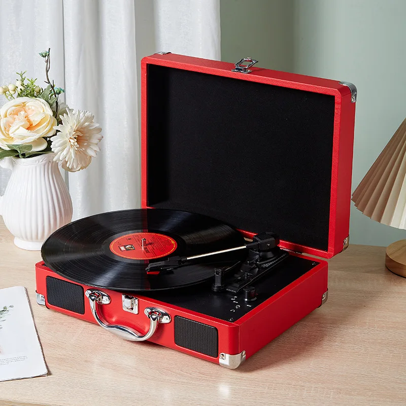 Lp Gift Bluetooth Audio Record Player European Retro Gramoph