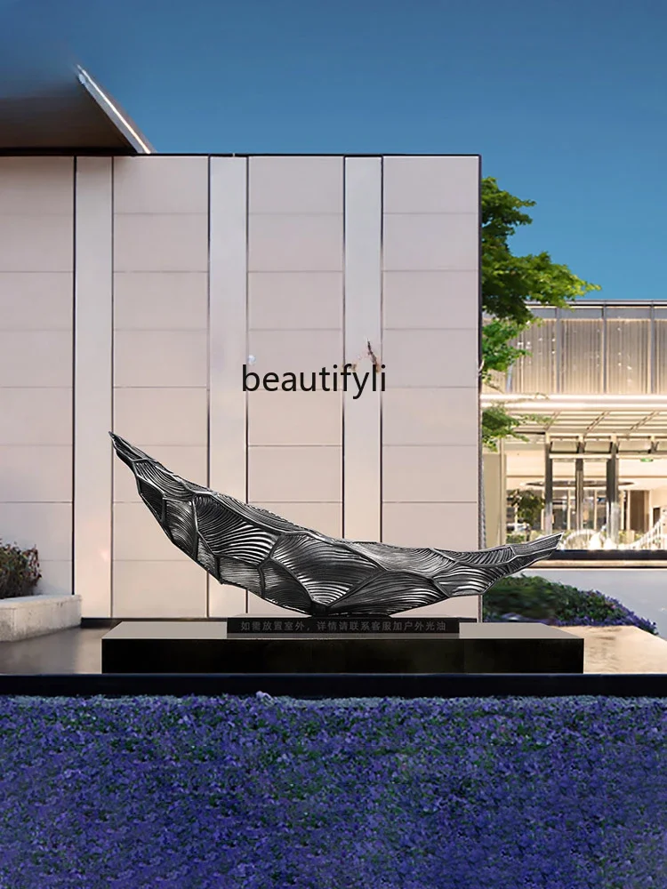 Абстрактная скульптура для вестибюля отеля армированное ФАП ландшафтное