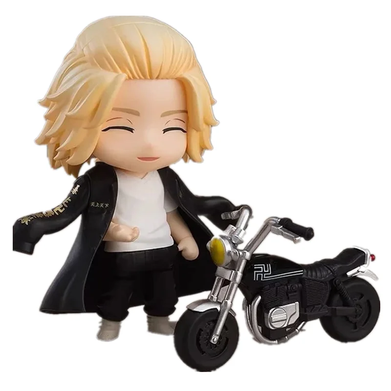 

Anime Tokyo Revengers Figure Mikey 1666# Manjiro Sano Action Figures Hanagaki Takemichi Draken Figurine PVC Model Toys