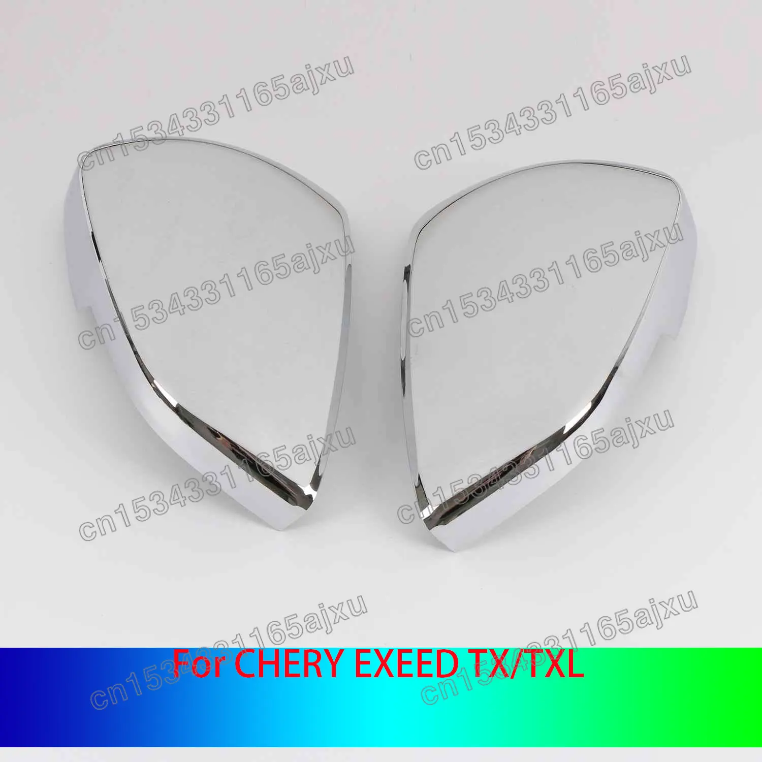 

ABS Chrome Rearview Mirror Decorative Cover Anti-scratch Protection Decorate Car Accessories For CHERY EXEED TX/TXL 2019-2021