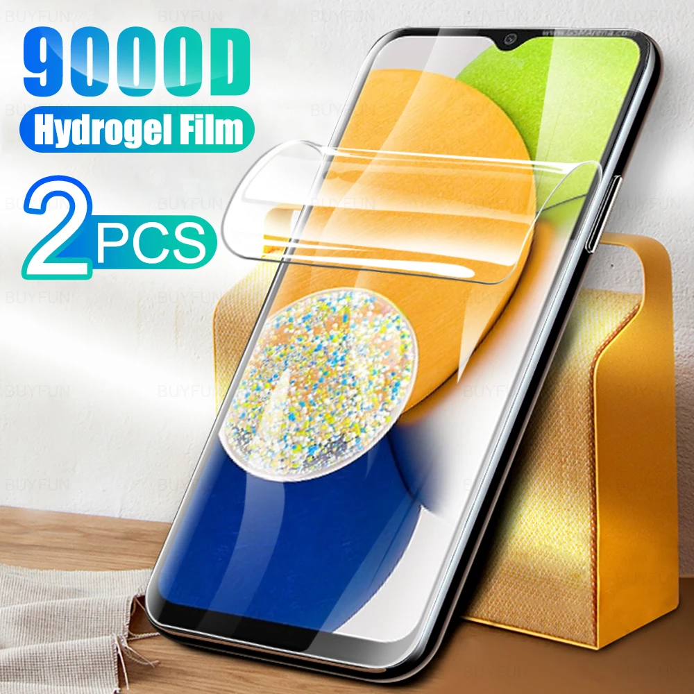 

2 шт. 99D гидрогелевые пленки для Samsung Galaxy A03 A02s A01 core A03 core A11 A12 A13 4G 5G A10s A10e A20s A20e A21s A22s, мягкий чехол