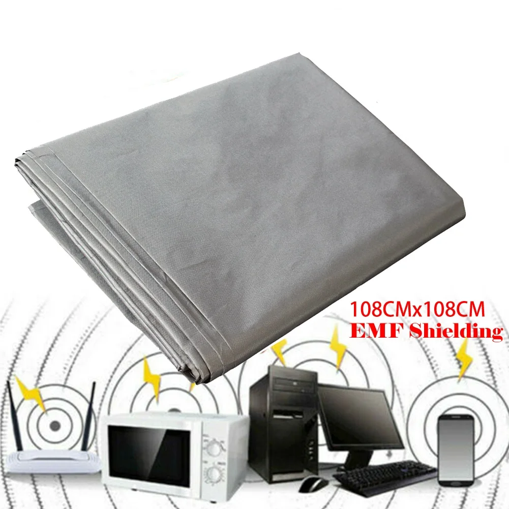 

EMF-P-3 Protection Fabric 80*40inch Protection Fabric Military Grade Shielding EMI RFID Blocking Anti Radiation