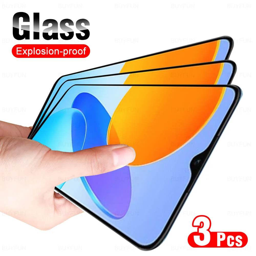 

1-3 шт. закаленная пленка для Huawei Honor X8 5G 4G защитное стекло с полным покрытием прозрачная защитная пленка для экрана