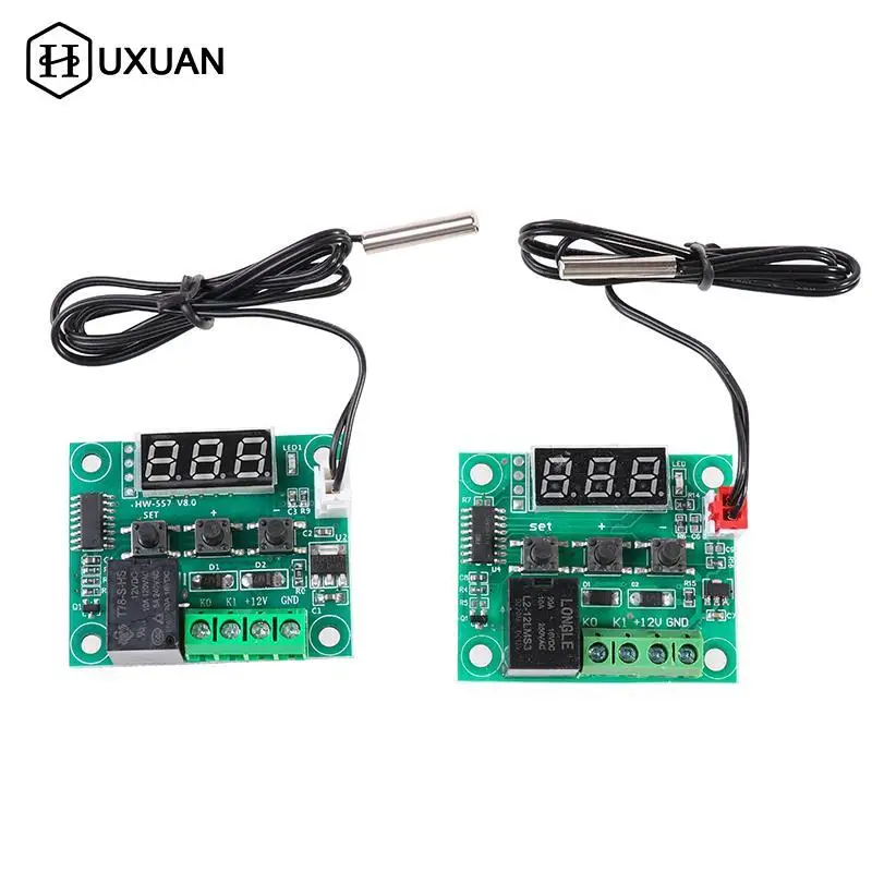 

12V Digital Temp Thermostat Temperature Controller Sensor Relay Switch XH-W1209