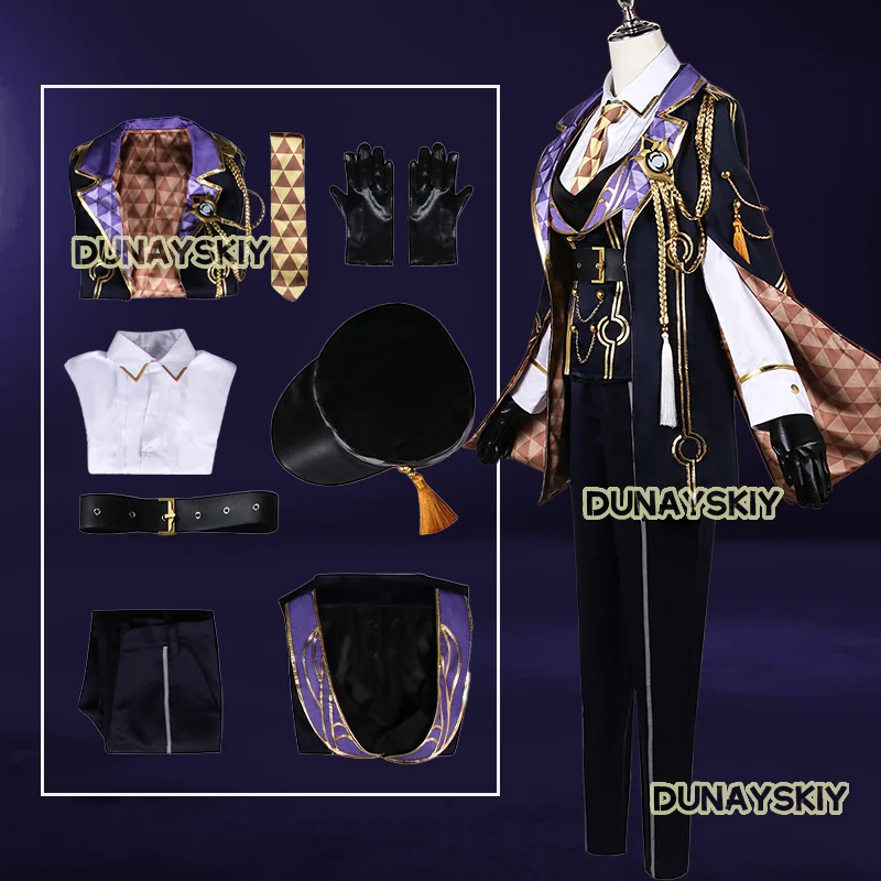 Топаз Косплей Костюм Игра Honkai: Star Rail Honkai Ten Stoneheart Хэллоуин Плюс Размер