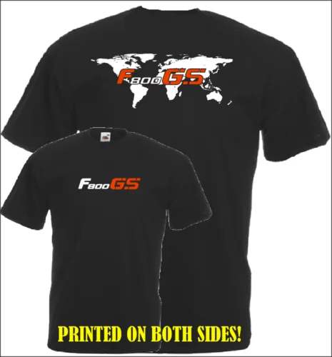 

Oversized t-shirt F 800 GS fans T SHIRT Adventure motorcycles shirt F800GS
