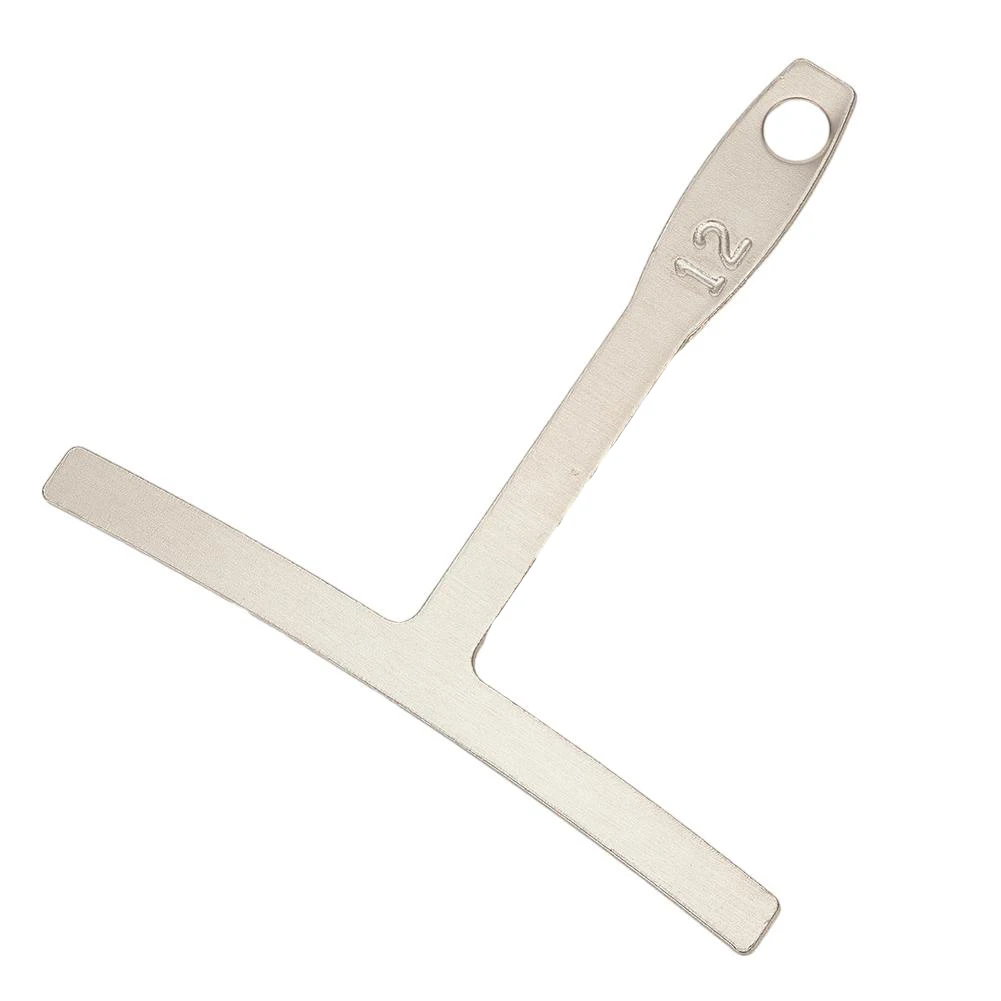 

Guitar Stainless Steel String Gauge Ruler Guitar Radius Gauge Measuring Tools Luthier Tool T-shaped Rulers String Height Ruler