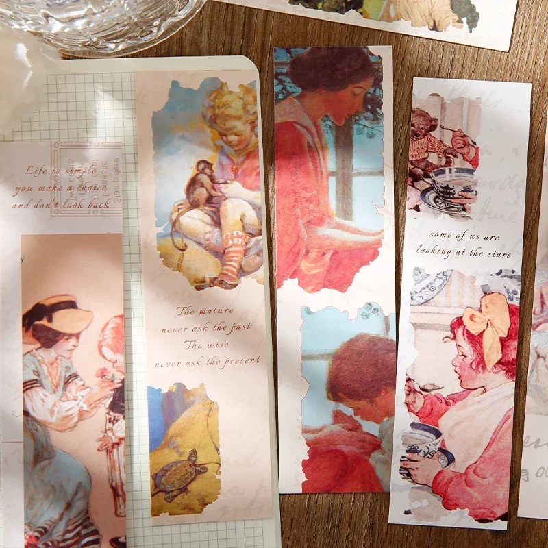 30 шт. винтажные закладки для фотографий 152 х42 мм