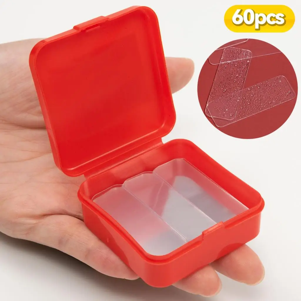 

60 шт., сверхпрочная двусторонняя клейкая нано-лента