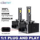 Автомобильная светодиодная лампа для фар, 6500 К, 90 Вт, лм