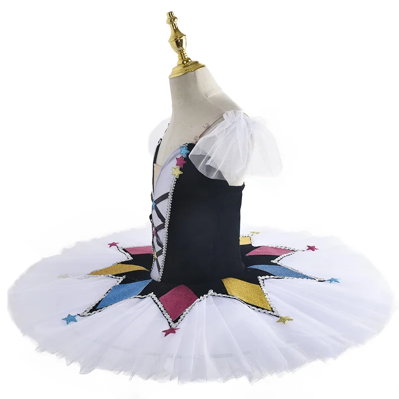 Балетная юбка-пачка детские костюмы для танцев Белое лебединое озеро красивая