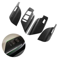 for buick regal 2009 2010 2011 2012 2013 2014 2015 2016 car accessories window lifter control panel abs carbon fiber style cover