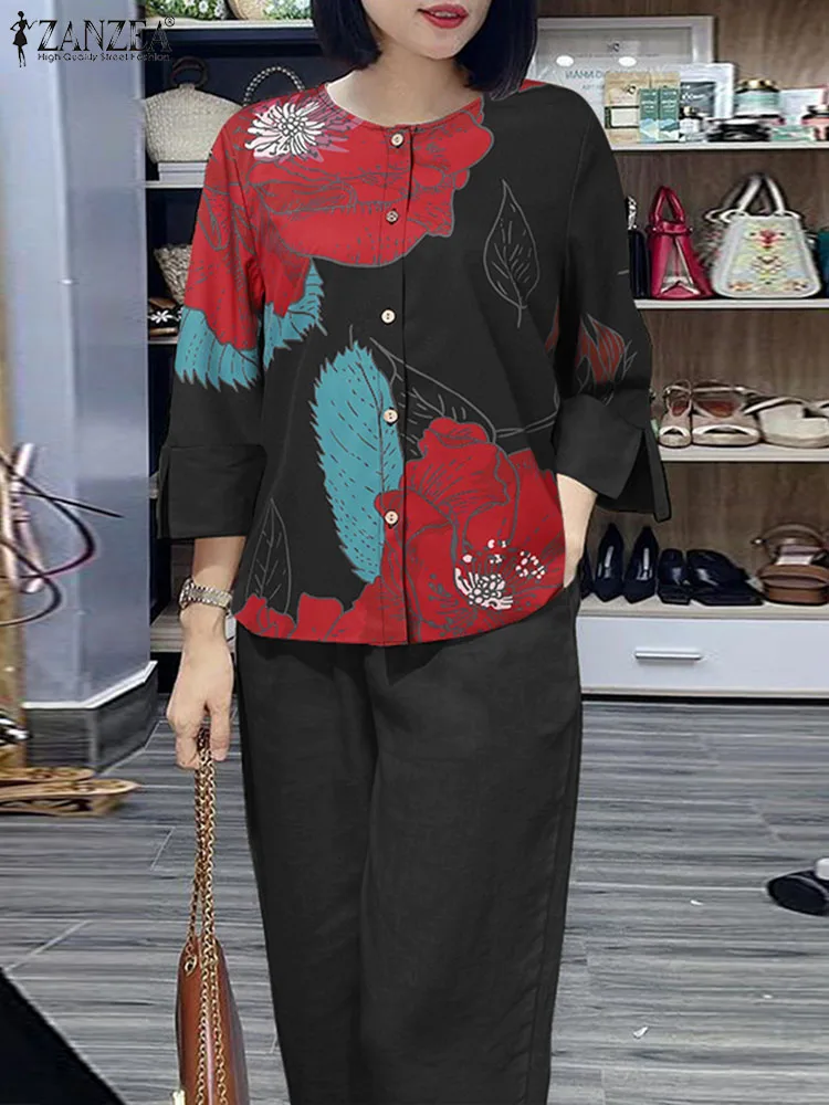 Брючный костюм ZANZEA