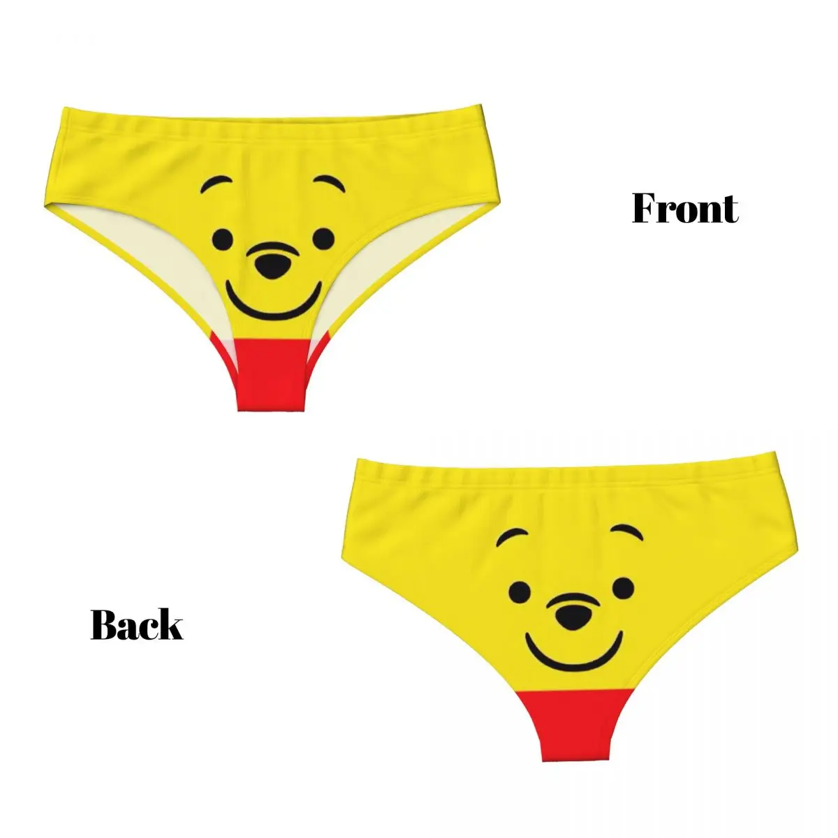 Женские трусики с мультяшным рисунком Винни-Пуха