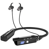 5.2 Bluetooth Earphones TWS Wireless Headphones Can Be As Power Bank Sports Waterproof Neckband Headset TF Card 500Hour Playback