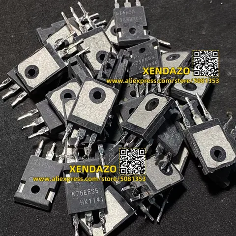 10 шт./лот IKW75N65ES5 K75EES5 TO-247 600V 75A IGBT MOSFET