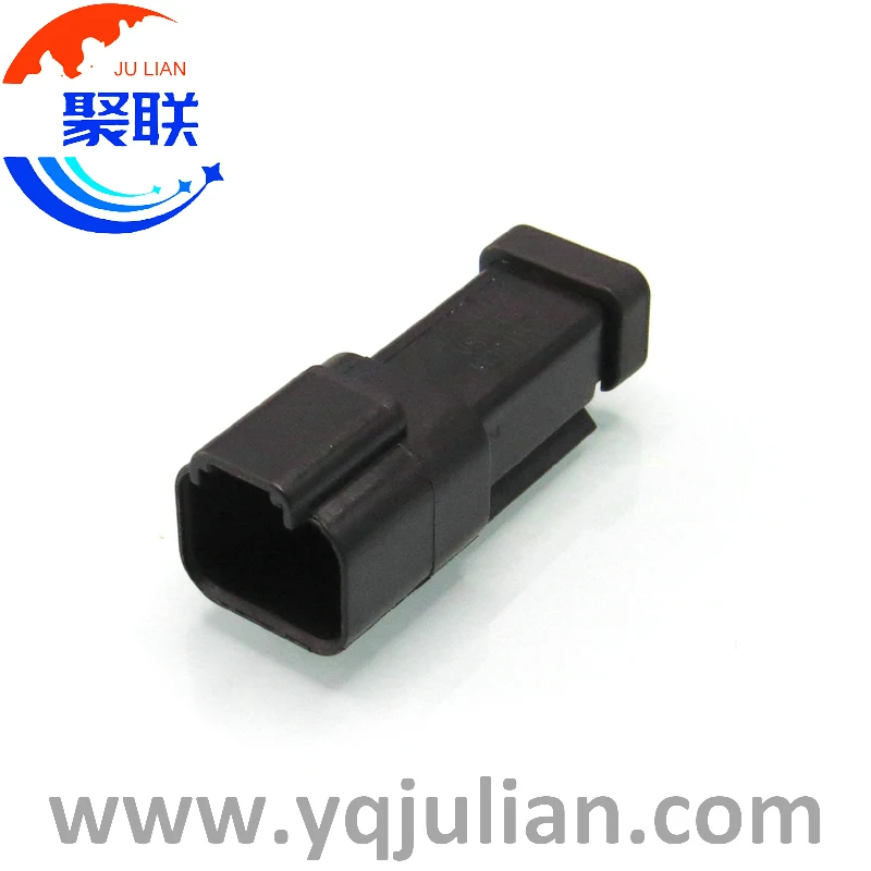 Автоматический 2-контактный разъем DT, штекер, стандартная проводка, герметичный Электрический водонепроницаемый разъем с клеммами