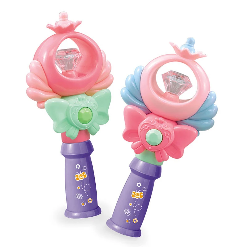 Бриллиантовая луна волшебная палочка девочка принцесса флэш-палочка светящаяся