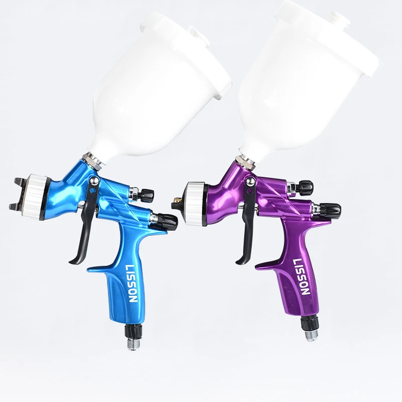 

Пистолет-распылитель HVLP, Гравитационный распылитель, сопло из нержавеющей стали 1,3 мм, чашка 600 мл, инструмент-распылитель подходит для покраски автомобиля