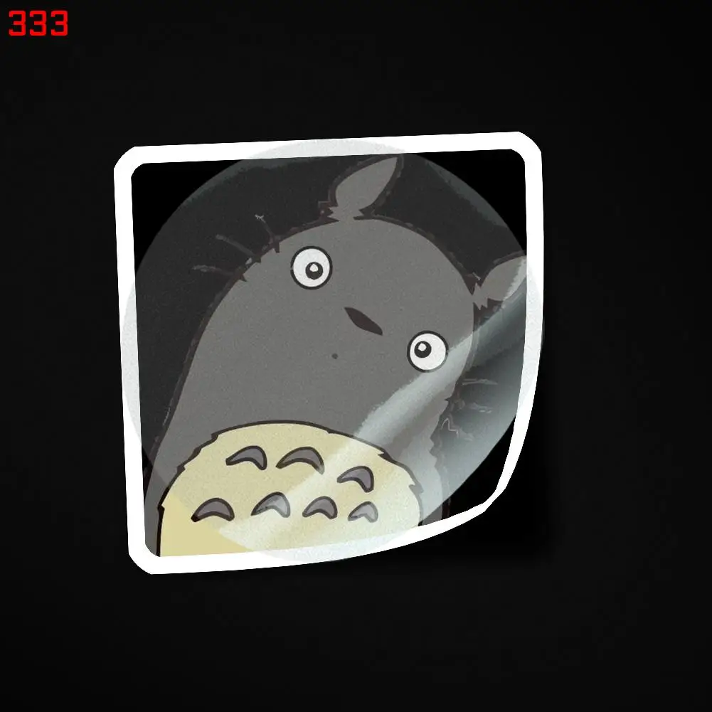 

Наклейка TOTORO 00333 для ноутбука, декор для спальни, автомобиля, милый мультяшный модный чемодан для общественных мест