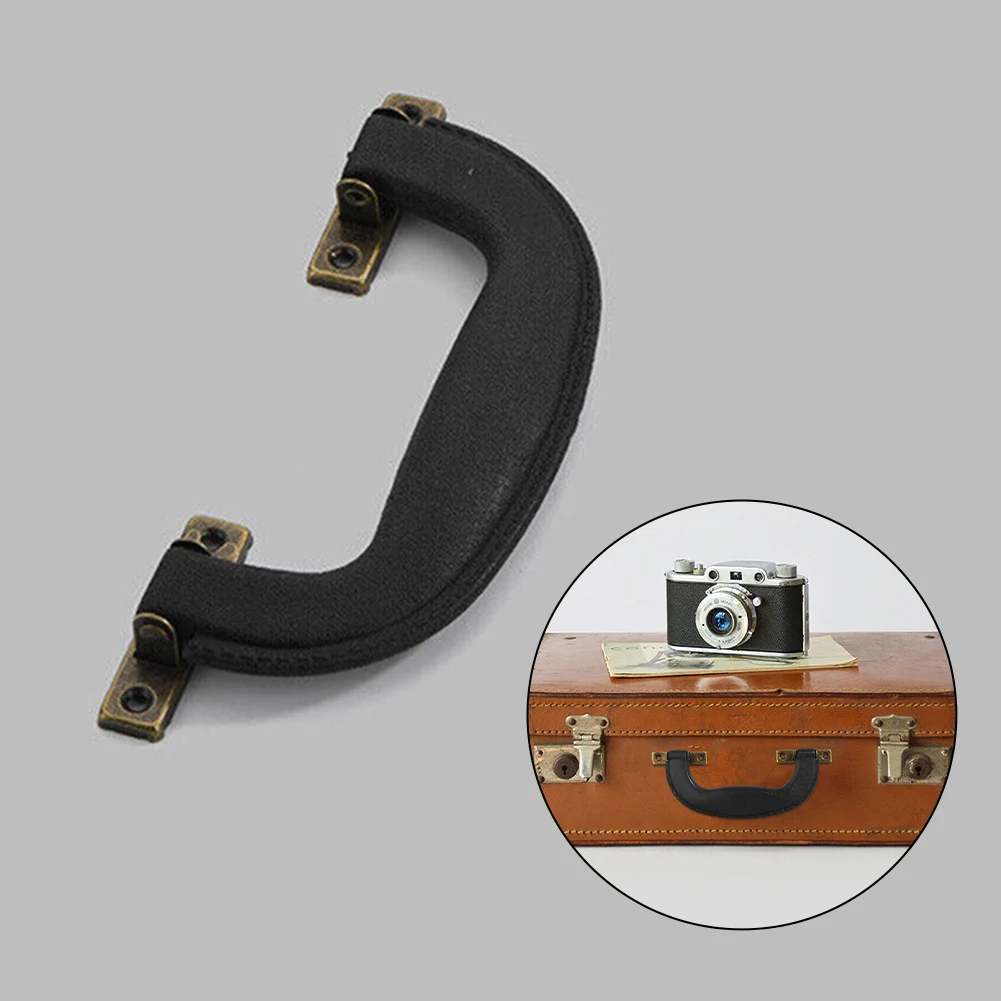 

1pc Box Handle 144x58mm Plastic Bronze Tone Antique Pulls Arch Box Handle For Drawer Wooden Jewelry Box Furniture Hardware