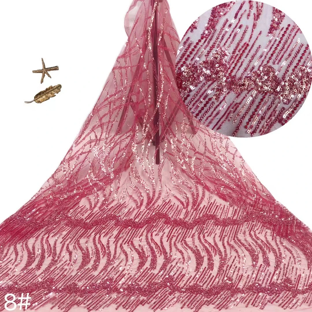 

Новейшее модное Африканское Сетчатое кружево с блестками специального дизайна HX61502 французское Тюлевое Сетчатое кружевное вечернее плать...