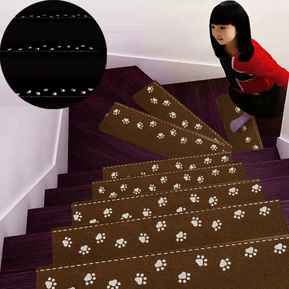 

Светящийся самоклеящийся коврик для лестницы, Противоскользящий коврик для лестницы