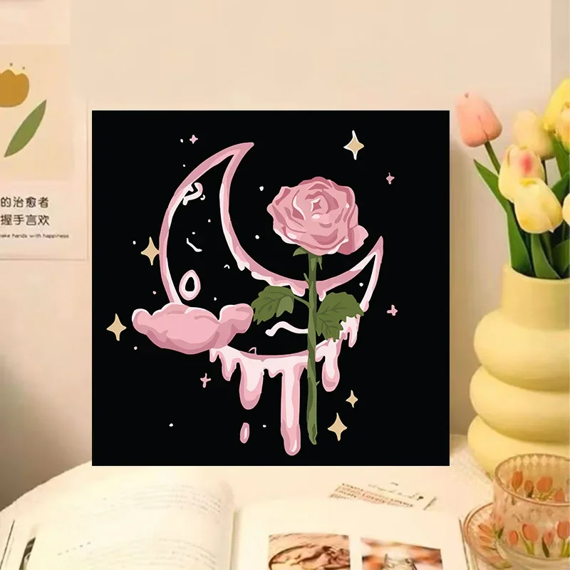 

1257049 Digital oil painting art oil mountain art oil painting living room floor decorative painting