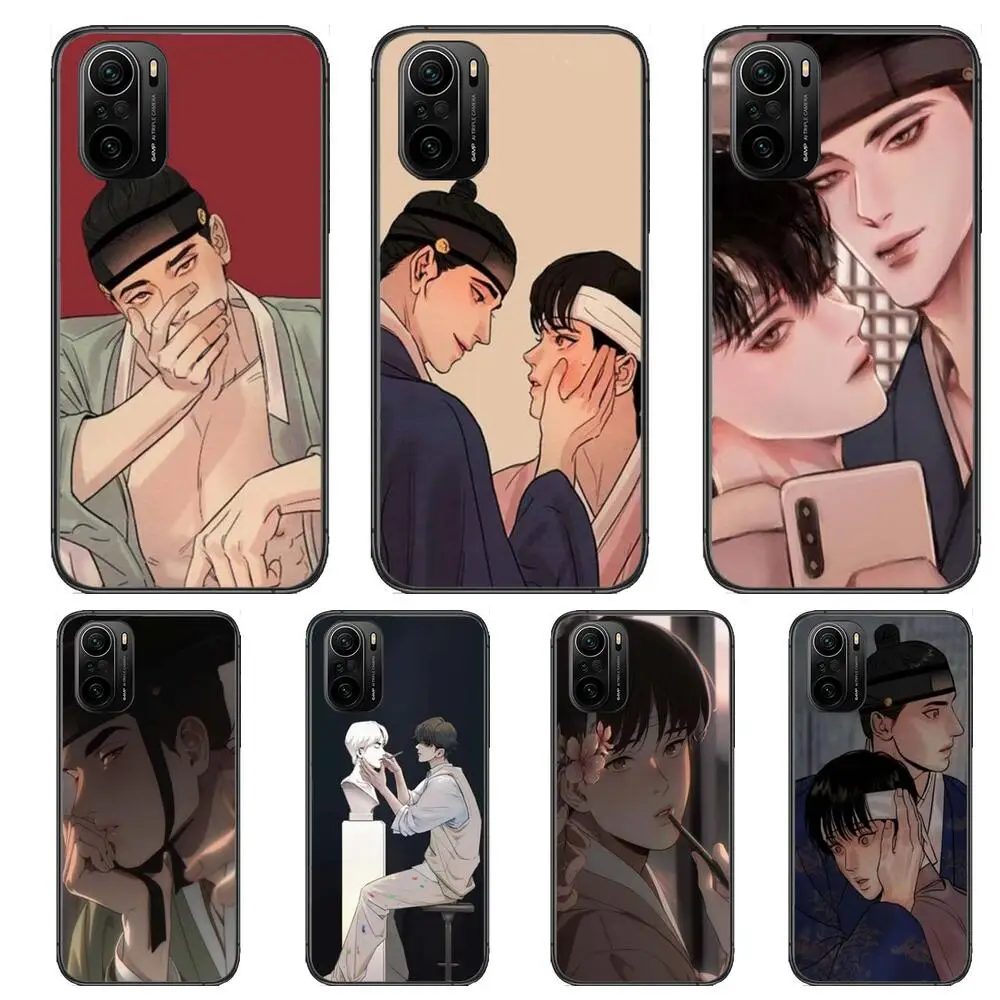 

Cartoon Anime Boys Phone Case For xiaomi redmi POCO F1 F2 F3 X3 Pro M3 9C 10T Lite NFC Black Cover Silicone Back Prett mi 10 ult