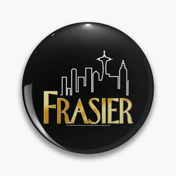 Frasier на белой мягкой пуговице булавка для одежды мультяшная женская брошь модный